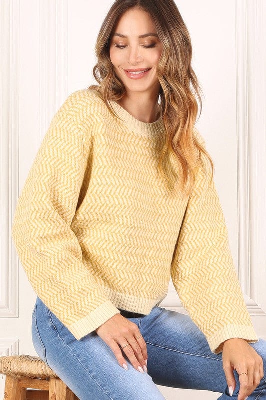 Women's crew neck sweater