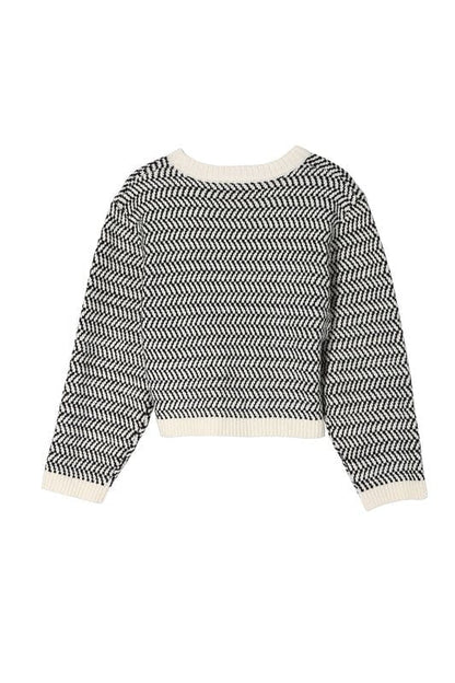 Women's crew neck sweater