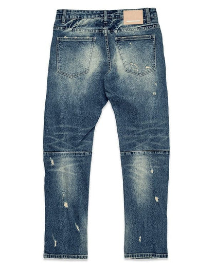 Men's Repair Straight Denim Jeans