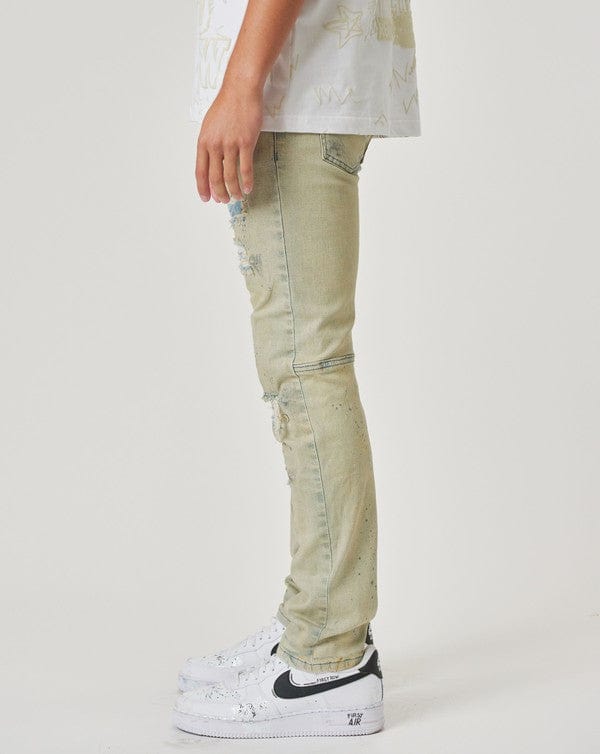 Men's slim fit denim jeans