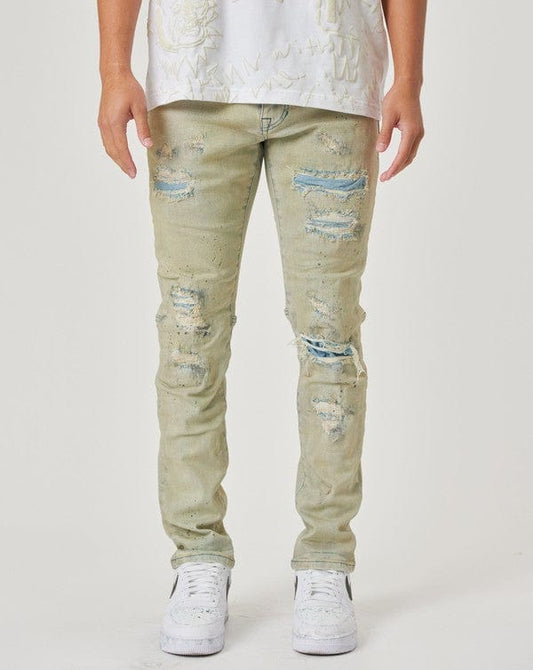 Men's slim fit denim jeans