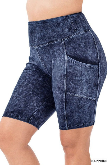 Women's Mineral Wash waistband leggings