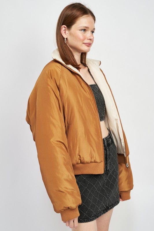 Women's Reversible puffer jacket