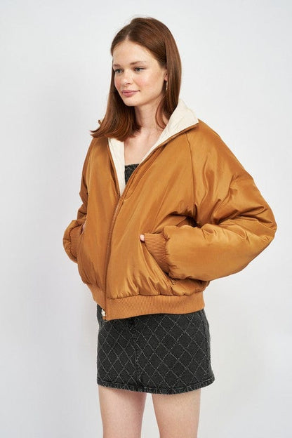 Women's Reversible puffer jacket