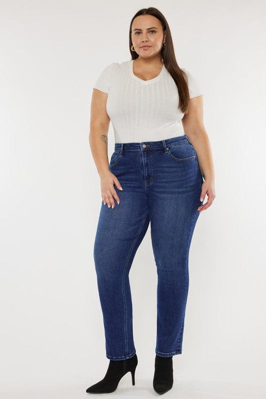 Plus Open Pack Slim Straight Jeans