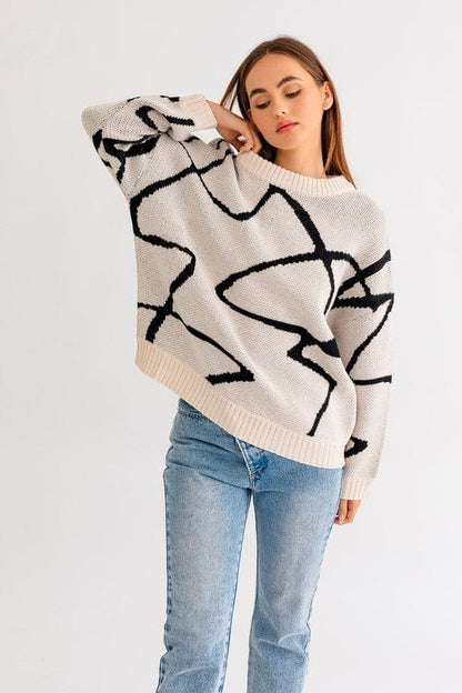 Women's Oversized Sweater Top