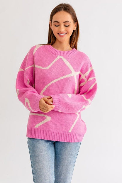 Women's Oversized Sweater Top