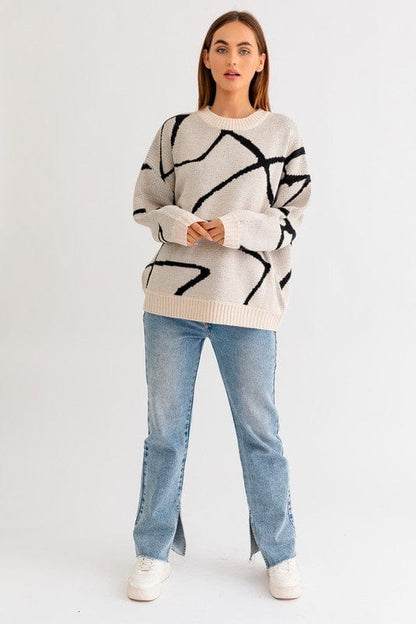 Women's Oversized Sweater Top