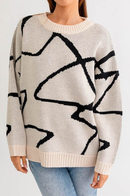 Women's Oversized Sweater Top