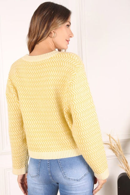 Women's crew neck sweater