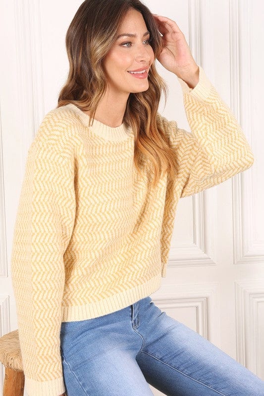 Women's crew neck sweater