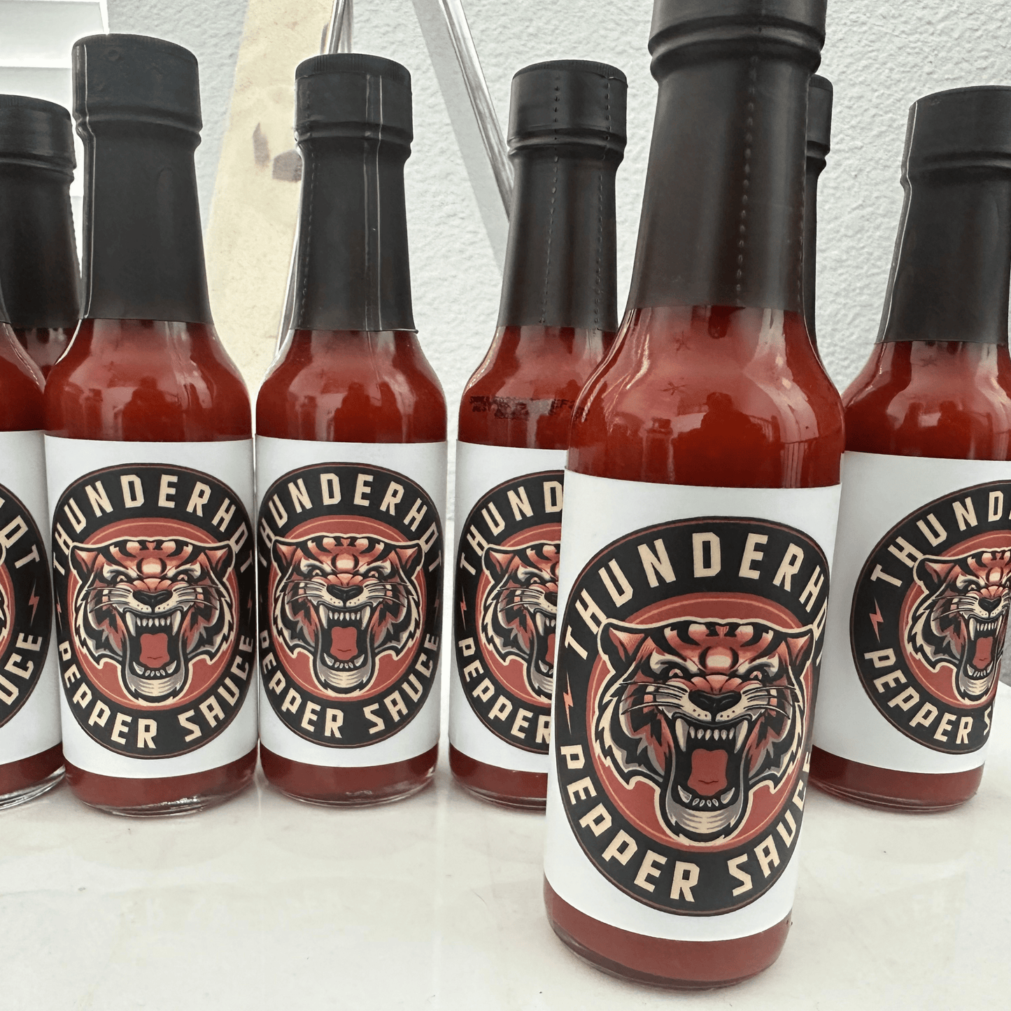 Thunder Hot Sauce 5 fl oz bottle