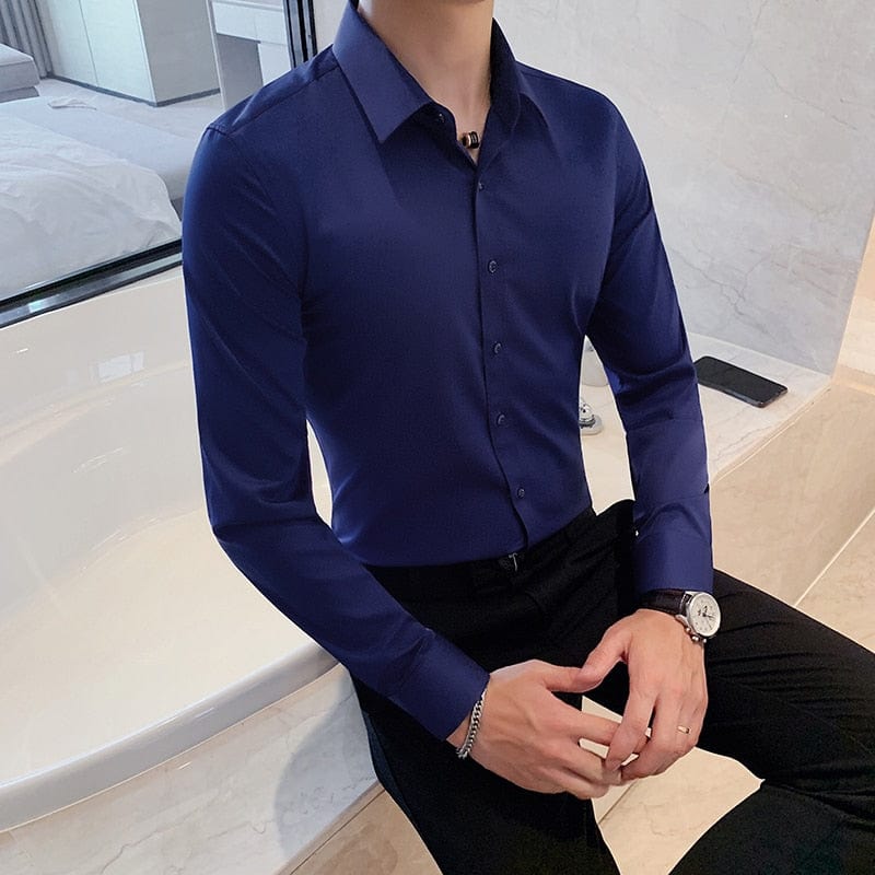 Men's slim Fit business shirt