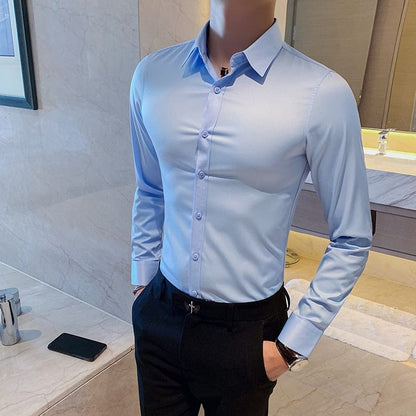 Men's slim Fit business shirt