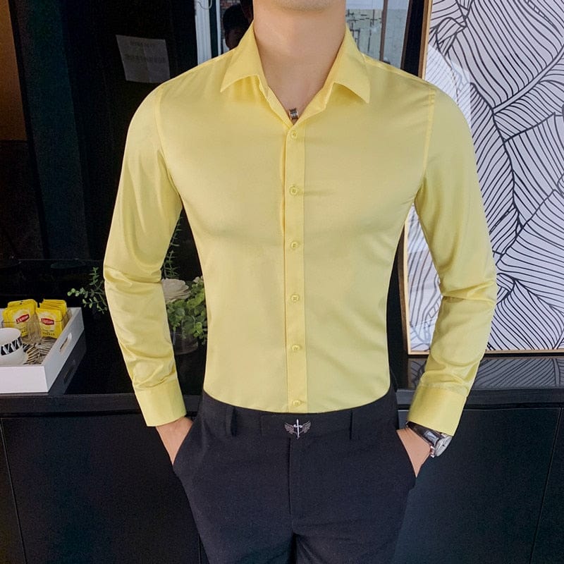 Men's slim Fit business shirt