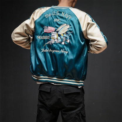 Two Sides Luxury Bomber Jacket