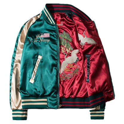 Two Sides Luxury Bomber Jacket