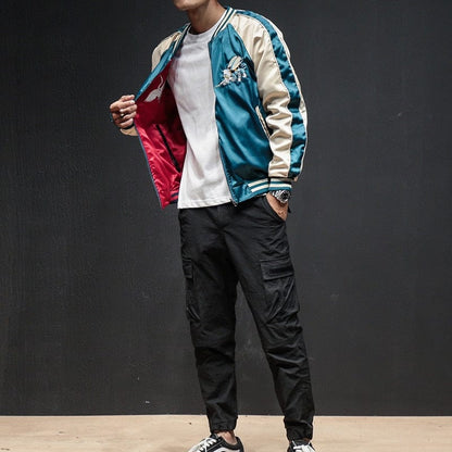 Two Sides Luxury Bomber Jacket