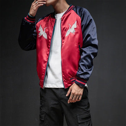 Two Sides Luxury Bomber Jacket