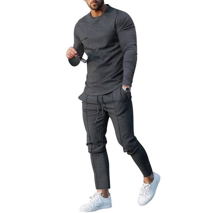 Men's Long Sleeve Two piece Set