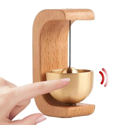 Wooden Wind Chimes Wireless Doorbell