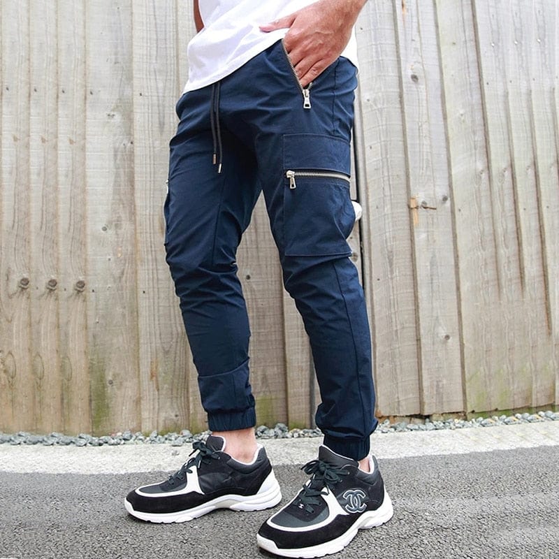 Men's multi-pocket sweatpants