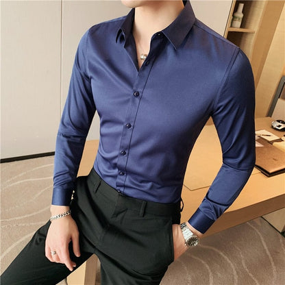 Men's slim Fit business shirt