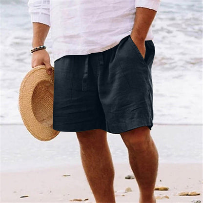 Men's Cotton Linen Shorts