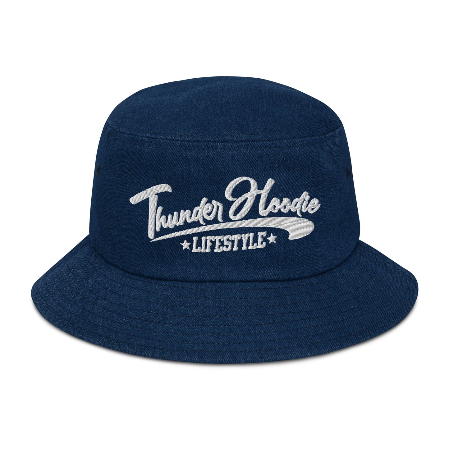 Denim bucket hat