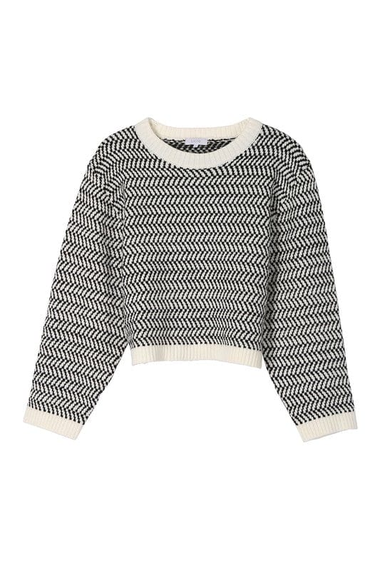 Women's crew neck sweater