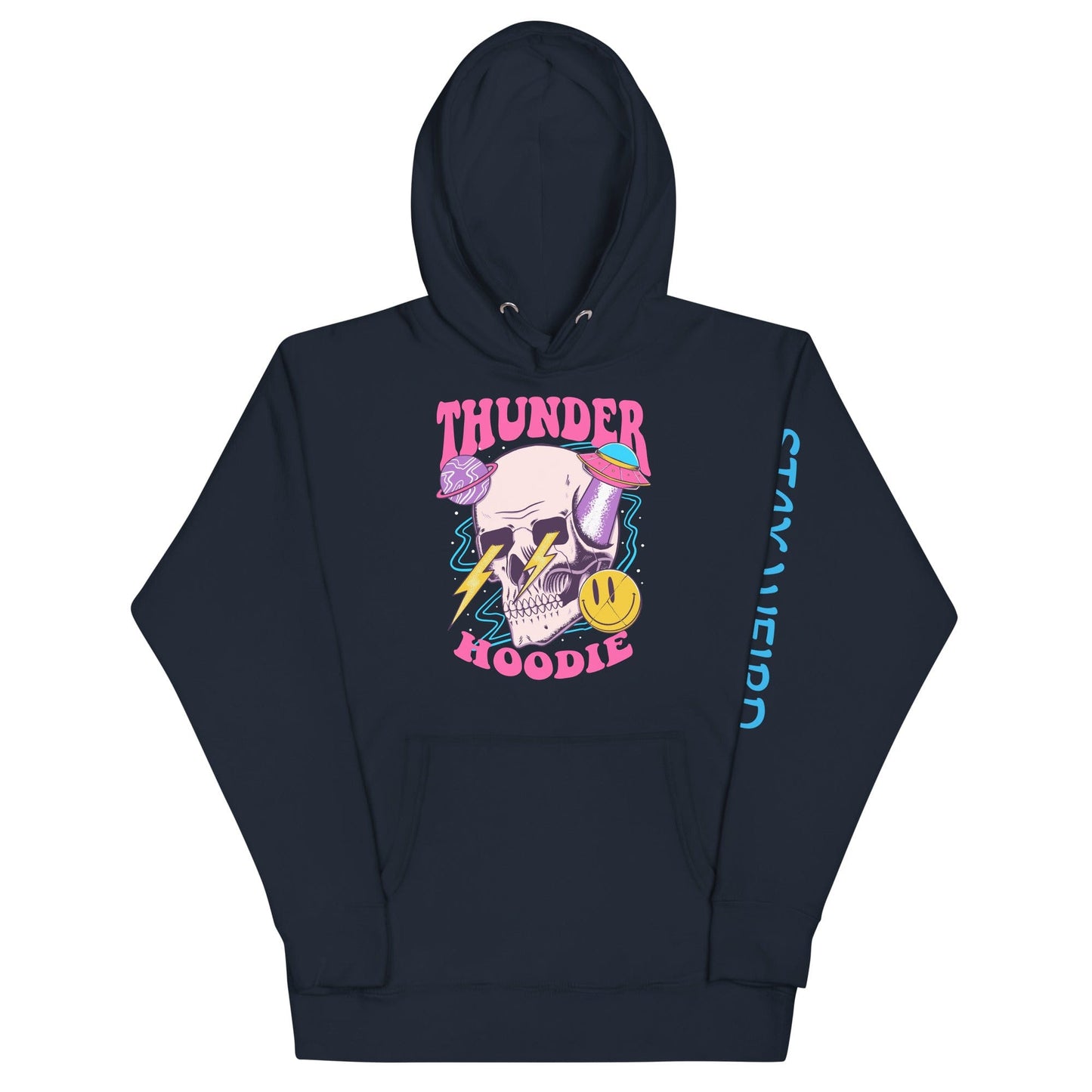 Thunder Hoodie Premium Graphic Hoodie Men and Women - Cool Hoodie Design Hoodies S - 4XL