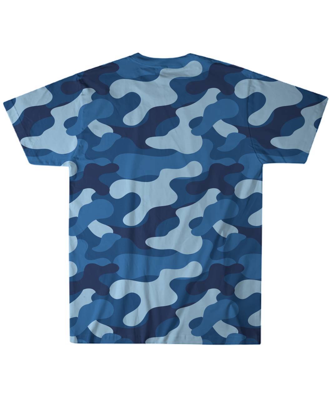 Blue Camouflage Tee