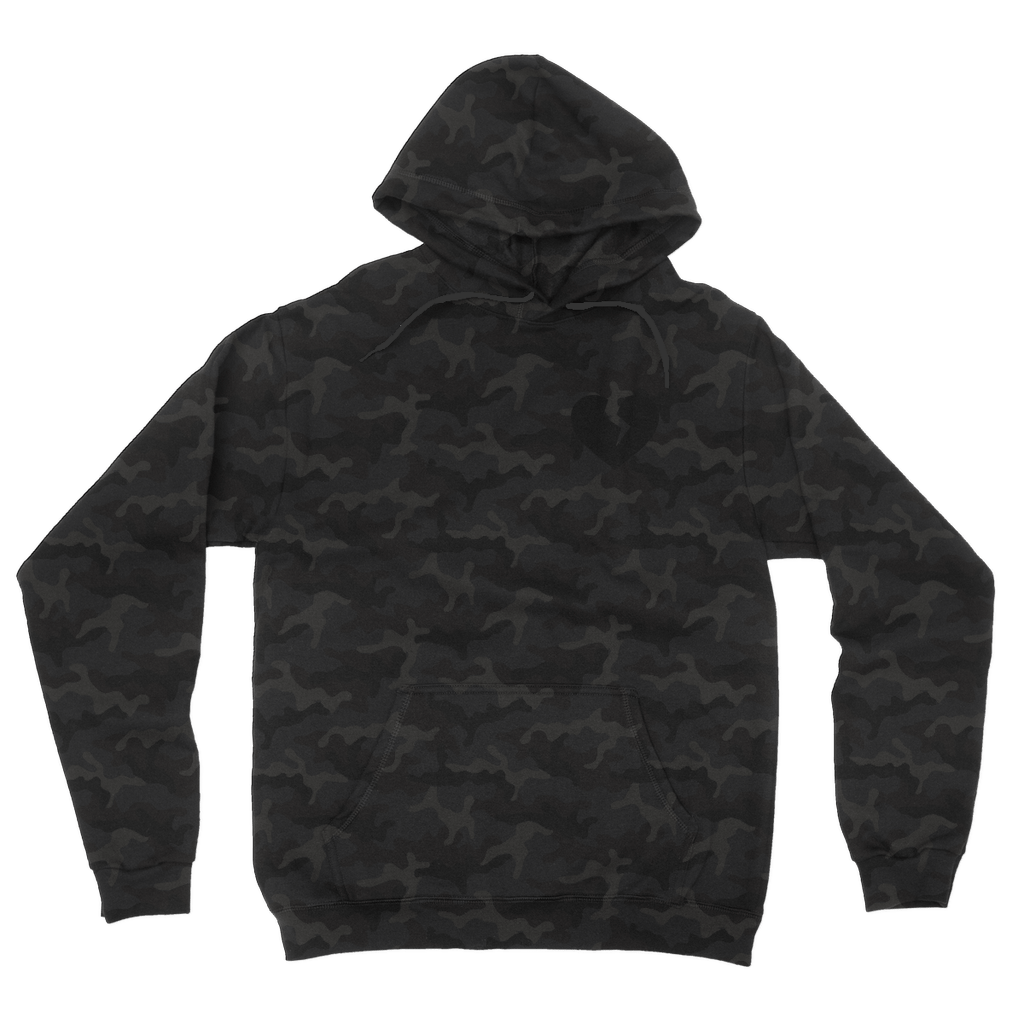 Broken Heart Camouflage Hoodie