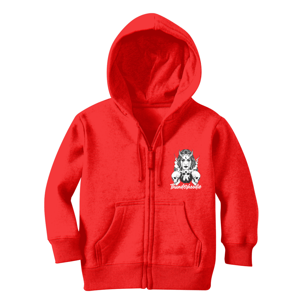 Skull Kids Zip Hoodie