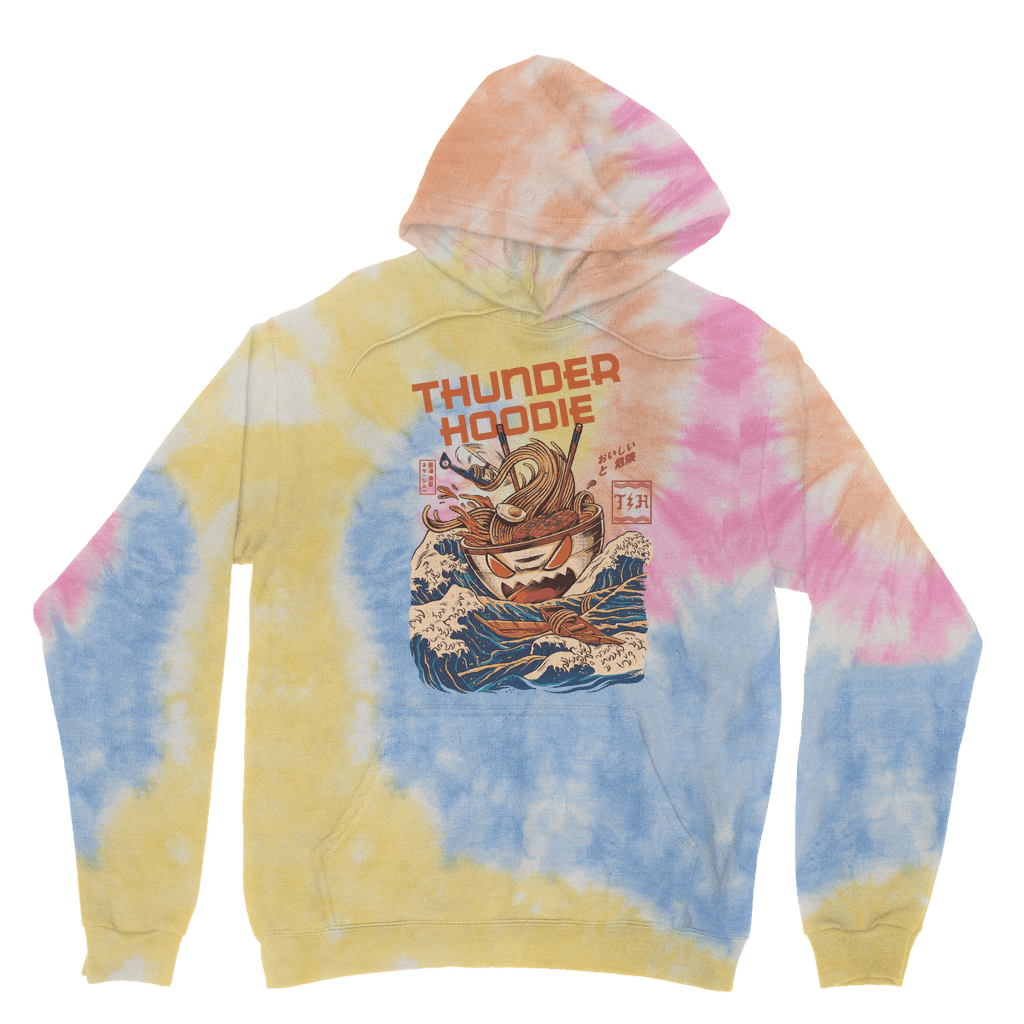 Noodle Ship Tie Dye Hoodie