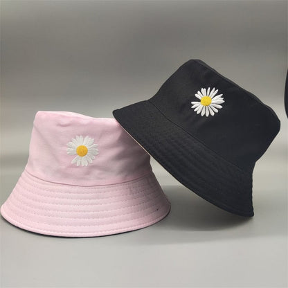 Women Double-side Bucket Fishing Hats