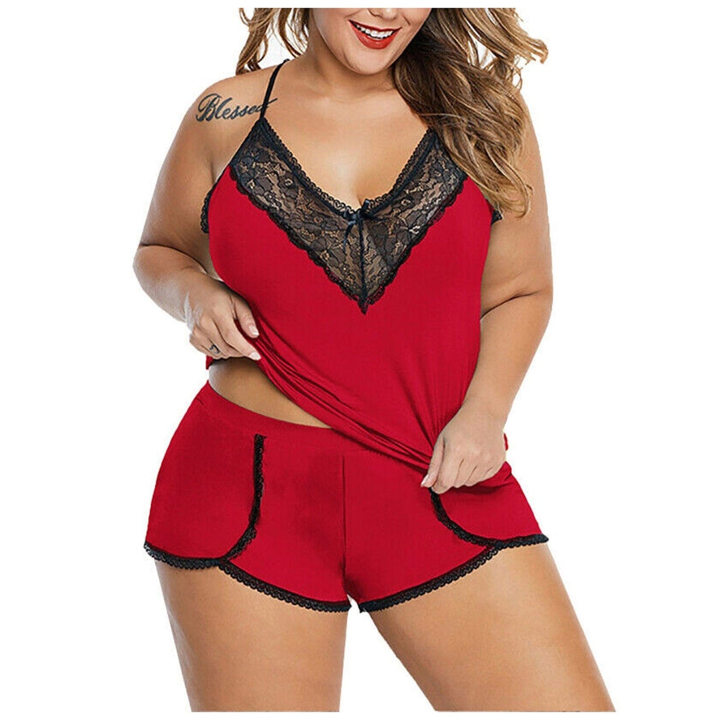 Plus Size Sleepwear Set