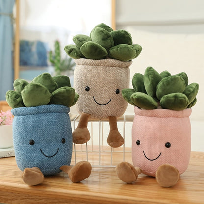 Plants Plush Stuffed Home Decor Toys