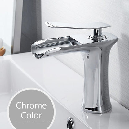 Waterfall Bathroom Faucets