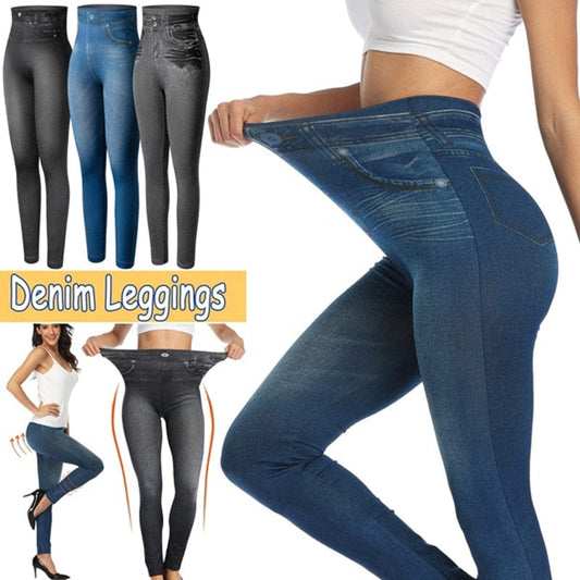 Women Denim Leggings