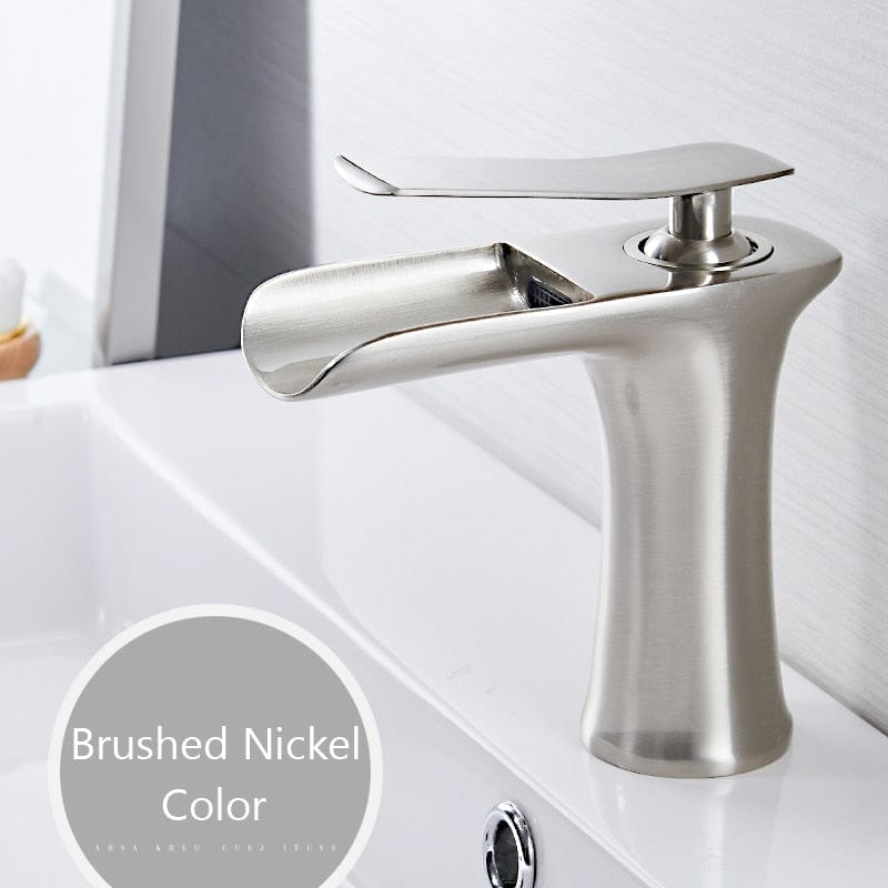 Waterfall Bathroom Faucets