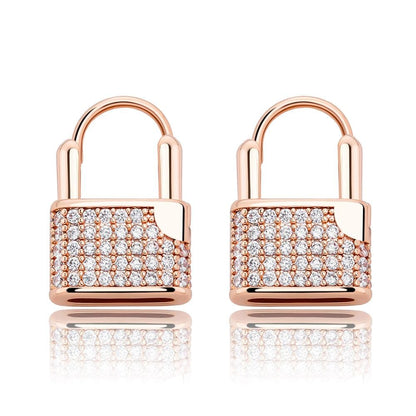 Lock Earrings