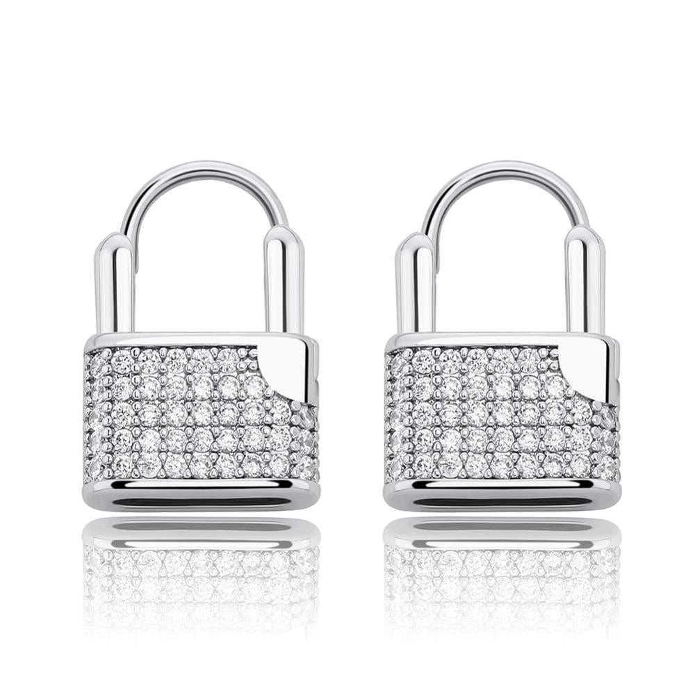 Lock Earrings