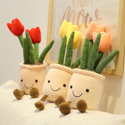 Plants Plush Stuffed Home Decor Toys