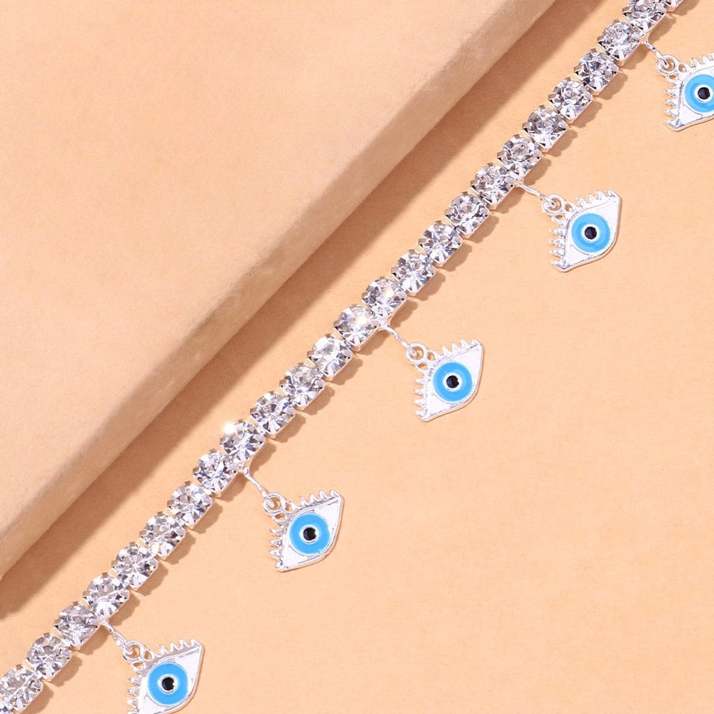 Blue Eye Anklet Bracelet for Women