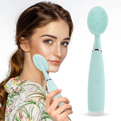 Portable Electric Facial Cleansing Brush