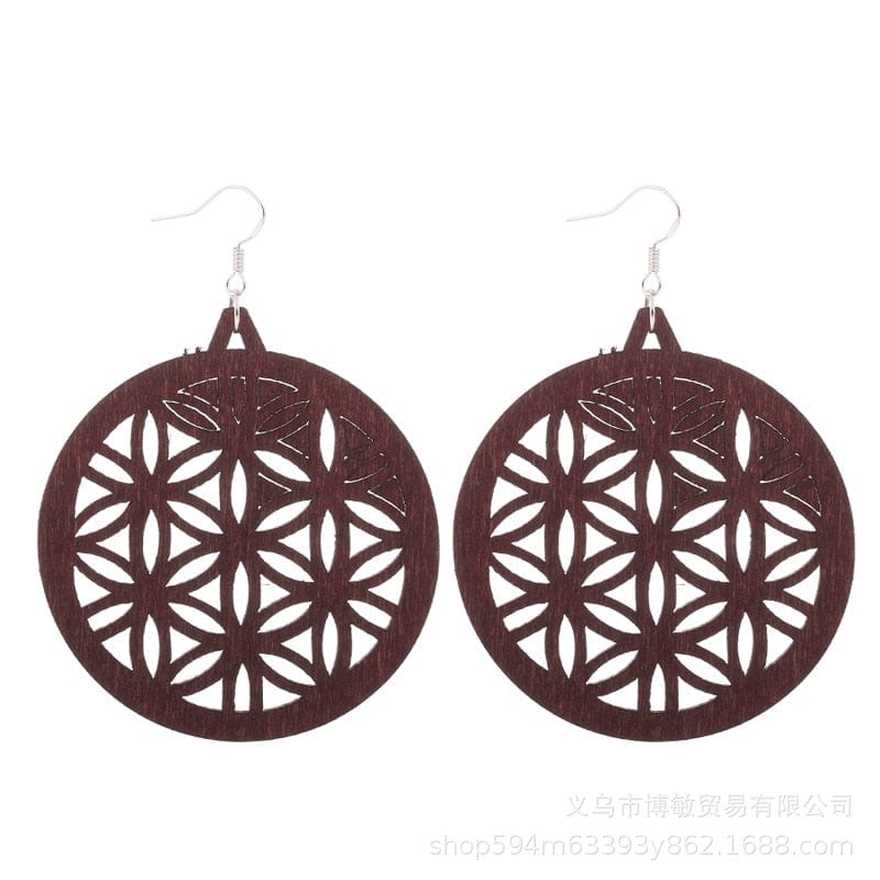 Geometric Drop Earrings