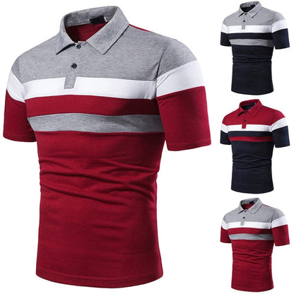 Men Short Sleeve Polo Shirt