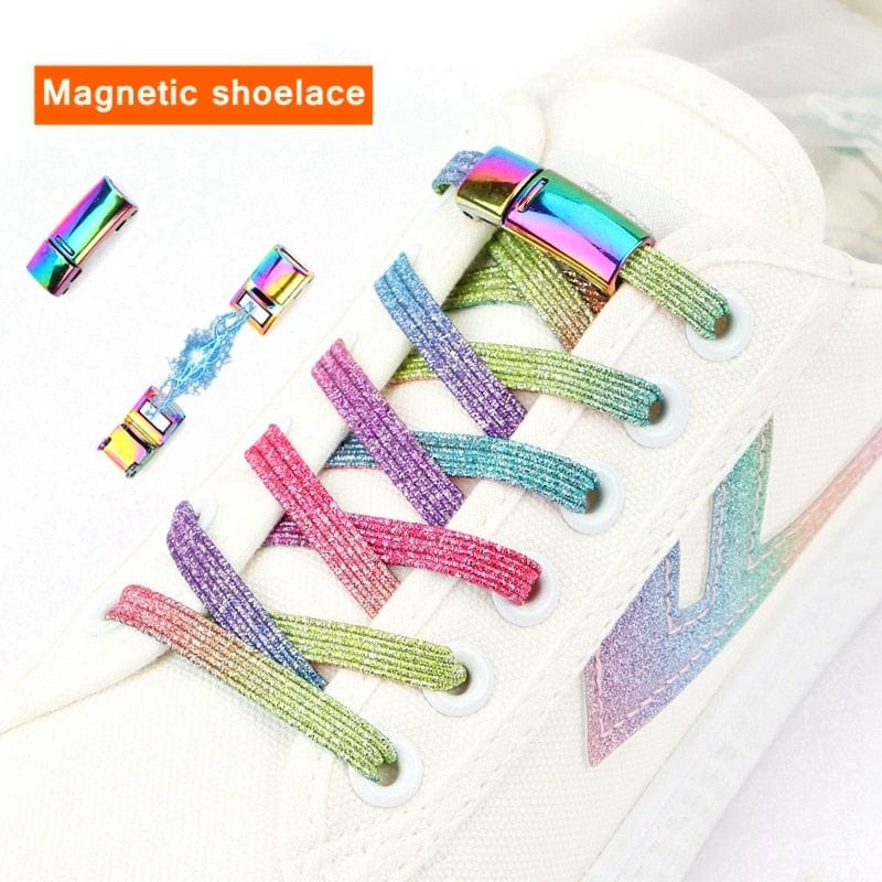 Magnetic Shoelaces