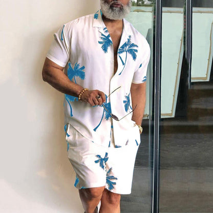 Men's Hawaii Style Shorts Set